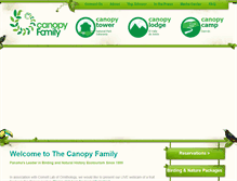 Tablet Screenshot of canopytower.com